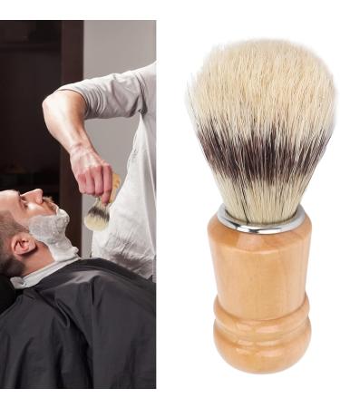 Premium Men's Beard Brush - Skin-Friendly Facial Brush with Natural Wood Handle for Sensitive Beard Care & Styling - Buy Online on GoSupps.com