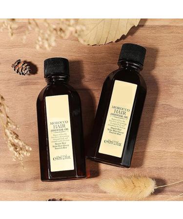 Morocco Nut Hair Essential Oil 60ml - Curly Hair Nourishing Scalp Repair Treatment | Argan Oil Leave-In Conditioner for Women & Girls - Buy Online on GoSupps.com