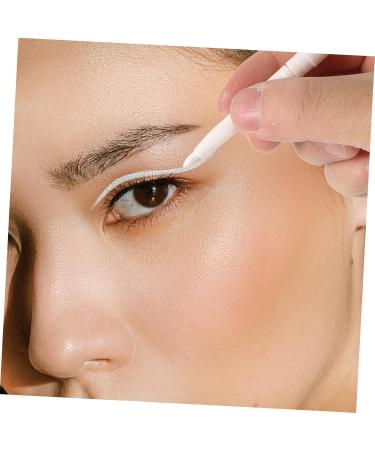 VINTORKY 5pcs White Lying Silkworm Pen Matte Cream Eyeshadow White Crayons Eye Makeup Pencil Abs Girl Make up - Buy Online on GoSupps.com