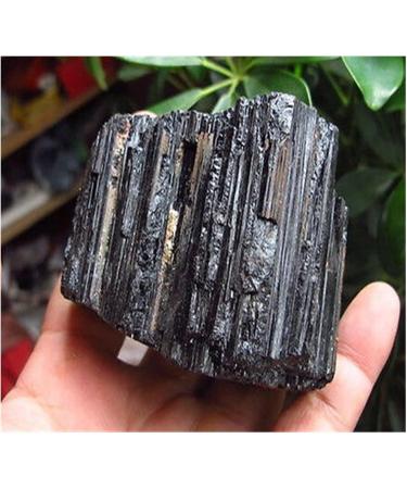 350g Natural Black Tourmaline Crystal Stone Original Home Decoration Stone Crystal Reiki - Buy Online on GoSupps.com