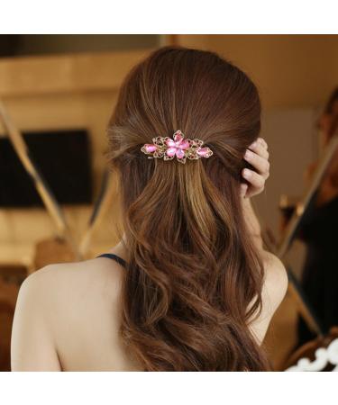 3 Pieces Vintage Crystal Barrette Clip Women's Hair Barrette with Rhinestones and Crystals Crystal Wedding Hair Barrette with Rhinestones Hair Accessories for Women and Girls - Buy Online on GoSupps.com