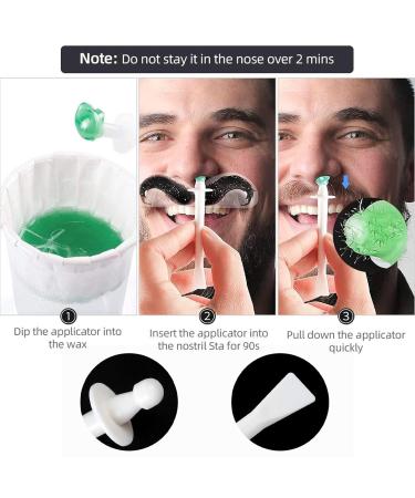 Nasal Hair Wax Set | Pain-Free Nose Wax for Men & Women | Safe Applicator | 50g Nose Hair Removal Kit - Buy Online on GoSupps.com