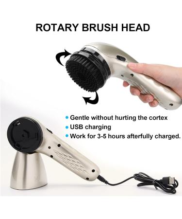Electric Shoe Polisher Portable Leather Care Kit Electric Shoe Shine Kit Leather Shoe Shine Kit for Shoe Clean and Polish Rechargeable Shoe Cleaning Leather Care(Champagne) - Buy Online on GoSupps.com