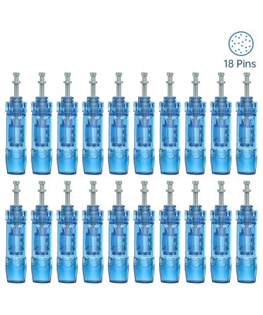 Buy Dr.Pen 18 Pins Cartridges - 20 Original Microneedling Pen Replacement Needles for Ultima A8S M8S A9 - Best Price & Fast International Shipping - Buy Online on GoSupps.com