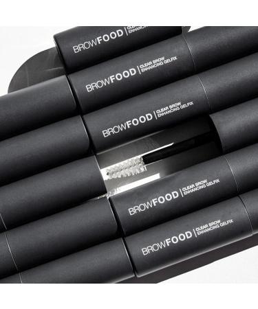 LashFood Clear Brow Enhancing Gel - Rejuvenating Eyebrow Booster for Fuller Thicker Brows | Nano-Peptide Complex | 0.27oz - Buy Online on GoSupps.com