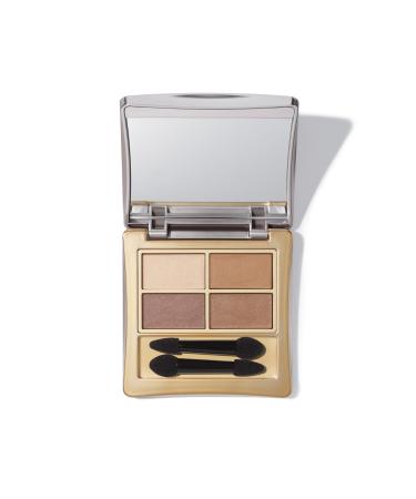 Revlon Elizabeth Arden Eyeshadow Quad in Oh So Neutral mineralbased talcfree formula vegan eyeshadow for longlasting smudgeresistant velvety finish 3 g