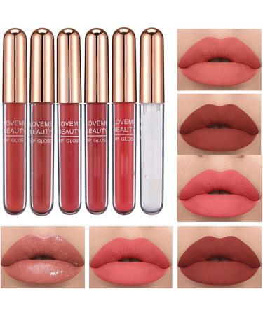 Rouge L vres Matte | Cosm tiques Glac s 12 Couleurs | Rouge L vres en Pot Non Collant - Pour Shopping R paration Femmes Fille Voyage D placement Professionnel Sc ne Rendez-vous et Tube dor  - Buy Online on GoSupps.com