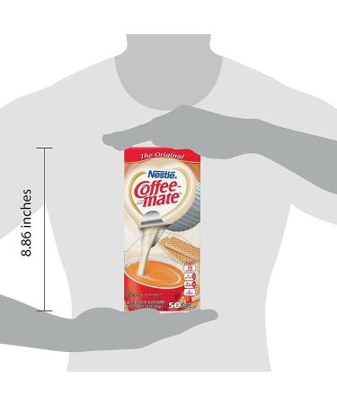 Nestle 35110 Coffee-Mate Original Creamer Single Serve Portions 50/Box - Buy Online on GoSupps.com