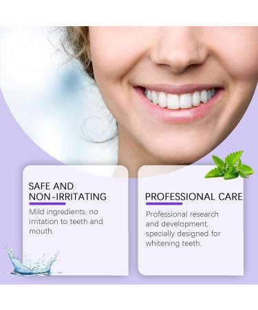 Purple Toothpaste Whitening Purple Corrector Toothpastes Purple Teeth Whitening Whitening Sensitive Teeth Toothpaste Deep Clean Formula Removes Tooth Stains (Set Mint) - Buy Online on GoSupps.com