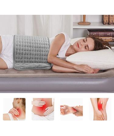 Buy Electric Heating Pillow - Fast Heating Blanket with 9 Gears | Washable Automatic Shutdown for Pain Relief - Ideal for Back Cramps & Shoulders - Buy Online on GoSupps.com