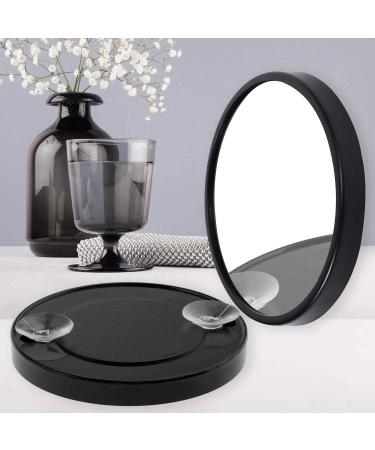 REVEL 12X Magnifying Makeup Mirror for Precise Tweezing and Blackhead Removal - Round with 2 Suction Cups - Buy Online on GoSupps.com