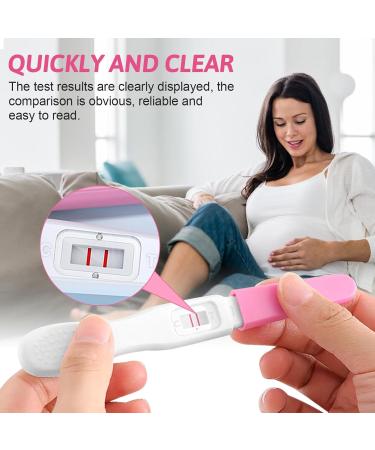 Pack of 5 Pregnancy Tests Quick 3-Minute Detection Individually Sealed Pink Reliable & Discreet Shipping Worldwide - Buy Online on GoSupps.com