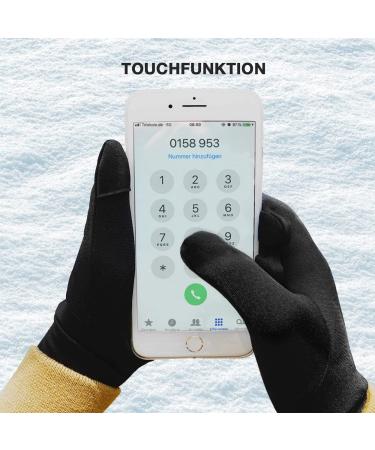 Hyxe Thin & Light Touchscreen Winter Sport Gloves for Men & Women - Skiing Snowboarding Running - XL-XXL Multi-Colored - Buy Online on GoSupps.com