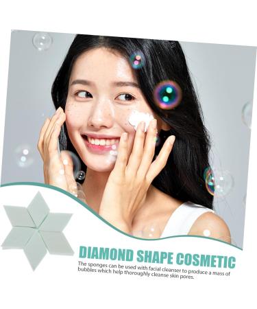 DOITOOL 2 Makeup Powder Sponge Facial Cleansing Sponge Wet Dry Cosmetic Puff Disposable Foam Applicator Puffs Makeup Wedges Makeup Sponge Powder Puff Cream Wedge Shape - Buy Online on GoSupps.com