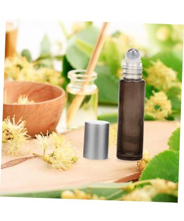 FRCOLOR 10-Pack 30ml Roller Bottles for Essential Oils - Glass Ball Massage Bottles - Perfect for Packaging & Sub-Packaging - Buy Online on GoSupps.com