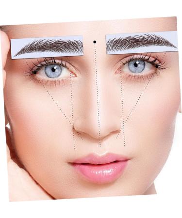 Beavorty 10 Pcs Eyebrow Stickers Eyebrow Transfer Tattoos Hair-like Eyebrows Stickers 6d Eyebrow Trimming - Buy Online on GoSupps.com