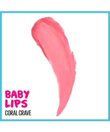 Maybelline Baby Lips Dr. Rescue Medicated Lip Balm in Coral Crave - Pack of 2 - Buy Online on GoSupps.com