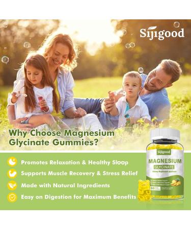 2 Pack Magnesium Glycinate Gummies 600mg Relaxation & Zzz Support Magnesium Potassium Supplement for Adults and Kids Sugar-Free Vitamin C B6 B12 D3 and CoQ10 Pineapple Flavor 120 Count Pineapple 60 Count (Pack of 2) - Buy Online on GoSupps.com
