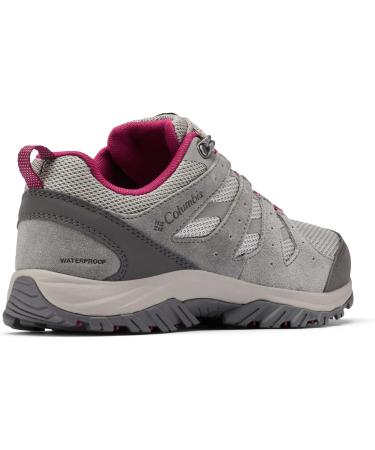 Columbia Redmond III WP Women's Waterproof Hiking Shoes - EU Size 38 - Ti Titanium & Red Onion - Buy Online on GoSupps.com