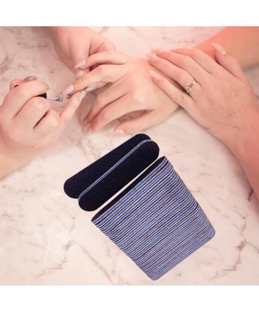 50 Pack Small Nail Files - 3.6 Emery Board for Acrylic & Natural Nails, 100/180 Grit Fingernail Filer Set - Buy Online on GoSupps.com