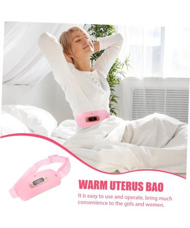 JECOMPRIS 4-Piece Massage Waist Support & Warming Heating Pad - Ideal for Menstrual Relief & Comfort - Buy Online on GoSupps.com