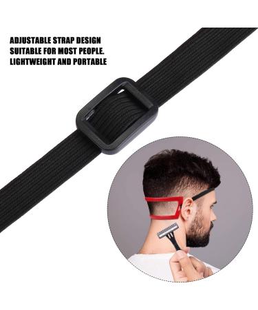Men's Neckline Shaving Template - Hair Trimming & Styling Tool for Perfect Hairline Shaping | DIY Convenience - Buy Online on GoSupps.com