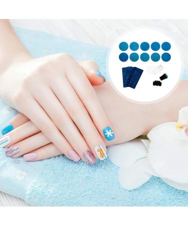 13h Snowflake Nail Stamp Plate - Geometric Nail Art Template for DIY Christmas Designs - Buy Online on GoSupps.com