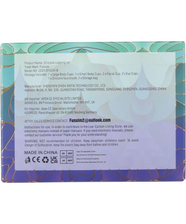 Silicone Cupping Set - 7 PCs Anti-Aging Massage Device for Body & Face | Cupping Glasses & Facial Cleaning Brush Included - Buy Online on GoSupps.com