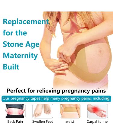 Maternity Belt & Pregnancy Tape | Prenatal Abdominal Support | 2 Rolls for Ultimate Comfort - Buy Online on GoSupps.com