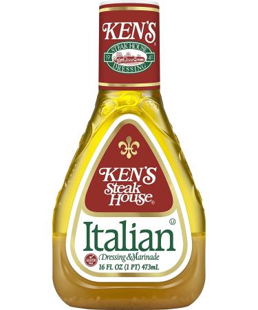 Ken's Steak House Italian Dressing & Marinade - 16oz (Pack of 2) - Buy Online on GoSupps.com