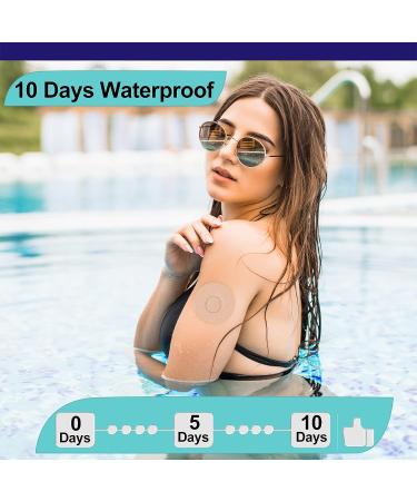 Dexcom G7 Adhesive Patches 25 Pack - Waterproof, Flexible & Breathable Covers for 10 Days - Latex-Free Overlay Patch for G7 Sensor - Skin-Friendly Beige Patches - 25 Count - Buy Online on GoSupps.com