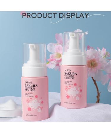 Foam Facial Cleanser 100ml Luminous Facial Cleanser for Dryness Moisturizing Makeup Stain Remover for Dormitory Home Travel Business Trips Vacation Tsuchiya - Buy Online on GoSupps.com