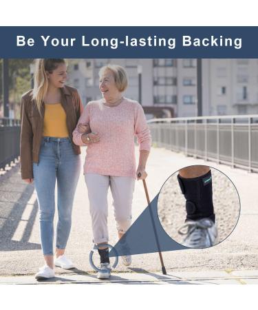 JOMECA Drop Foot Brace with Arch Support | Adjustable AFO for Walking | Medical Grade Orthosis Brace for Lower Limb Instability | MS, TBI, Stroke, Cerebral Palsy, Fracture Relief (Left X-Large) - Buy Online on GoSupps.com
