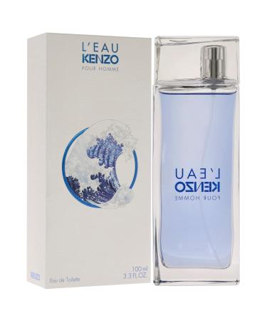 Kenzo L'Eau Pour Homme Eau de Toilette 3.3 Oz L'EAU PAR KENZO Kenzo 3.3 Fl Oz (Pack of 1) - Buy Online on GoSupps.com