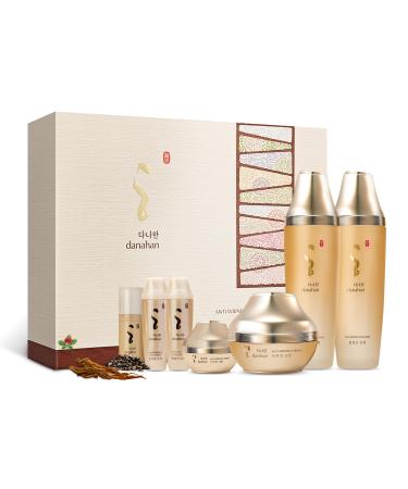 Bon Yeon Jin Skin Care 3-piece Set Toner 5.4 fl oz(160ml) Emulsion 5.4 fl oz(160ml) Cream 1.69 fl oz(50ml) | Anti-Wrinkle Moisturizing Hydrating Soothing Korean Skin Care