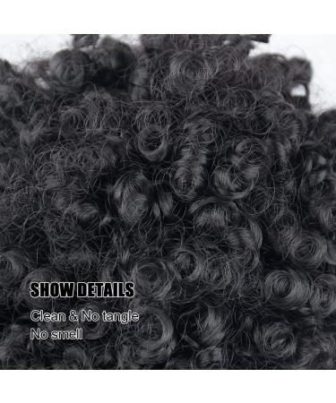 Yinmei Baibian Afro Puff Drawstring Ponytail Hair Extension for Black Women - 1B - Buy Online on GoSupps.com