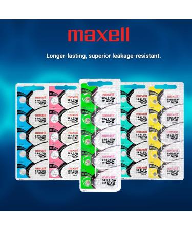 Buy Genuine Maxell 364 SR621SW 1.55v Button Batteries - 30 Pack | Long-Lasting Power for All Devices - Fast International Shipping - Buy Online on GoSupps.com