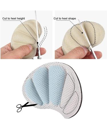 8 Pairs of Heel Pads & Liners | Comfortable Non-Slip Self-Adhesive Shoe Soles for Blister Prevention & Foot Care - Buy Online on GoSupps.com
