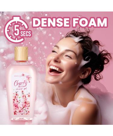 Cherry Blossom Bath Gift Set - Spa Kit & Bubble Bath for Women | Perfect Mother's Day Gift Baskets - Buy Online on GoSupps.com
