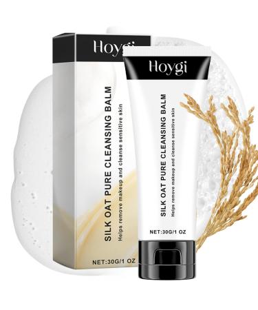 Oat Gel Cleanser Oat Cleanser Oil Control Face Wash For Acne Prone Skin Travel Size Cleansers Deep Pore Cleanser For Oily Skin Remover Unclog Pores Acne Scars Skin Moisturising Face Wash