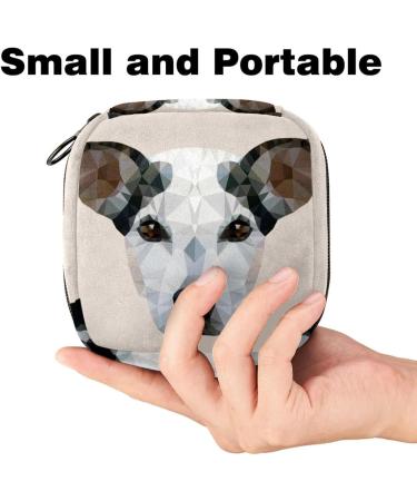 Premium Storage Bags for Women's Bandages & Menstrual Products - Zippered Pocket for Cups Liners & Tampons | Multi-Colored Options - Buy Online on GoSupps.com