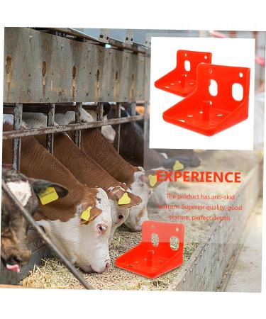 Cabilock Horse Feeder Horse Feeder 2Pcs Livestock Feed Pans Livestock Multi-Nutrient Blocks Boxes for Farm Livestock Outdoor - Buy Online on GoSupps.com