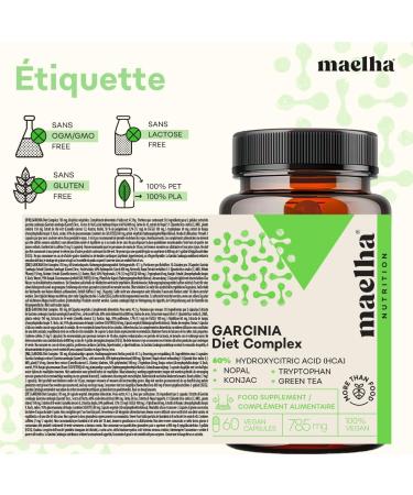 Garcinia Cambogia Complex | Extra Strength | 60 Capsules | 60% HCA | 100% Natural - Buy Online on GoSupps.com