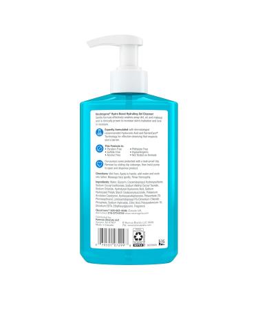 Neutrogena Hydro Boost Face Wash Hydrating Facial Cleanser with Hyaluronic Acid Daily Foaming Face Wash & Makeup Remover Hypoallergenic Alcohol- & Paraben-Free Gel Cleanser 16 Fl. Oz Unscented 16 Fl Oz (Pack of 1) - Buy Online on GoSupps.com