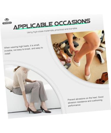 NOLITOY Heel Wear Pads - 6 Pairs High Heel Cushion & Grips for Women | Anti-Slip Comfort Liner Inserts for Shoes - Buy Online on GoSupps.com