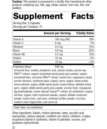 Standard Process Iplex - Whole Food Vascular Eye Health Supplement - Buy Online on GoSupps.com