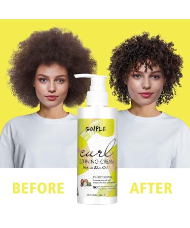 Curl Defining Cream for Curly Hair | Hair-Smoothing Anti-Frizz Cream | Wavy Hair Products - Buy Online on GoSupps.com