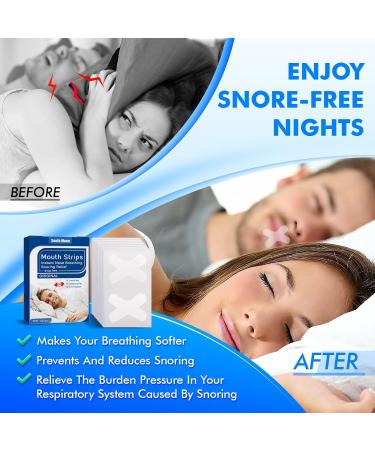 Mouth Tape for Sleeping - 120 PCs Anti-Snoring Pflaster | Better Sleep & Breathe | Wordian Petals - Buy Online on GoSupps.com
