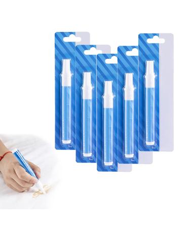5Pcs Portable Clothes Decontamination Pen Emergency Decontamination Cleaning Stick Stain Remover Clothes Erase Scouring Pen Instant Stain Removal Stick