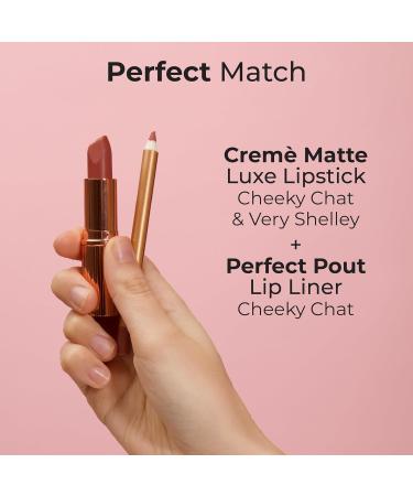 MCoBeauty Matte Luxe Lipstick - Cheeky Chat | Velvety Matte Finish Vegan & Cruelty Free for Bold Lips - Buy Online on GoSupps.com